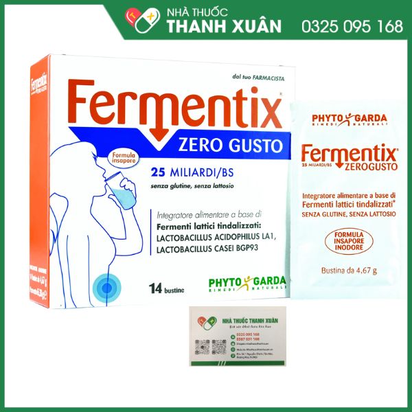 Fermentix Zero Gusto - Giúp hệ tiêu hóa luôn khỏe